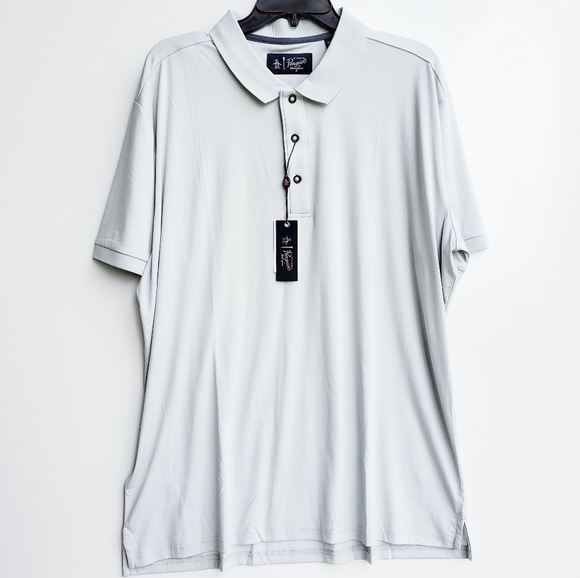 Original Penguin Solid Golf Polo Shirt NWT - Picture 1 of 5